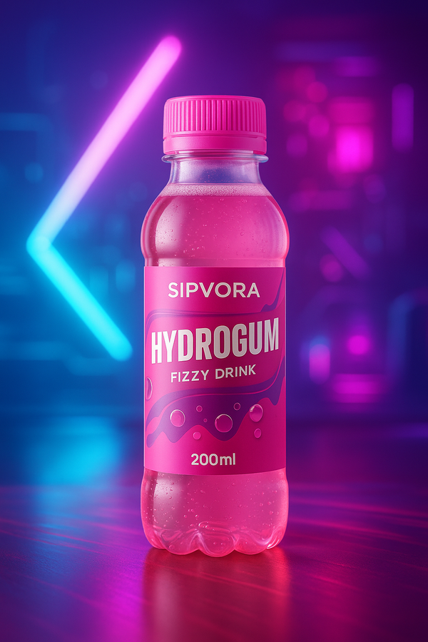 Sipvora Hydrogum - Bubblegum Flavoured Drink